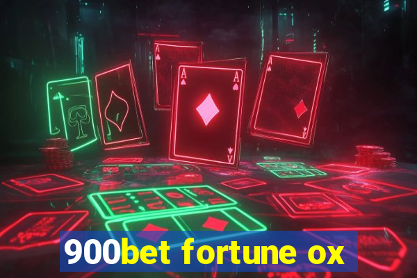 900bet fortune ox
